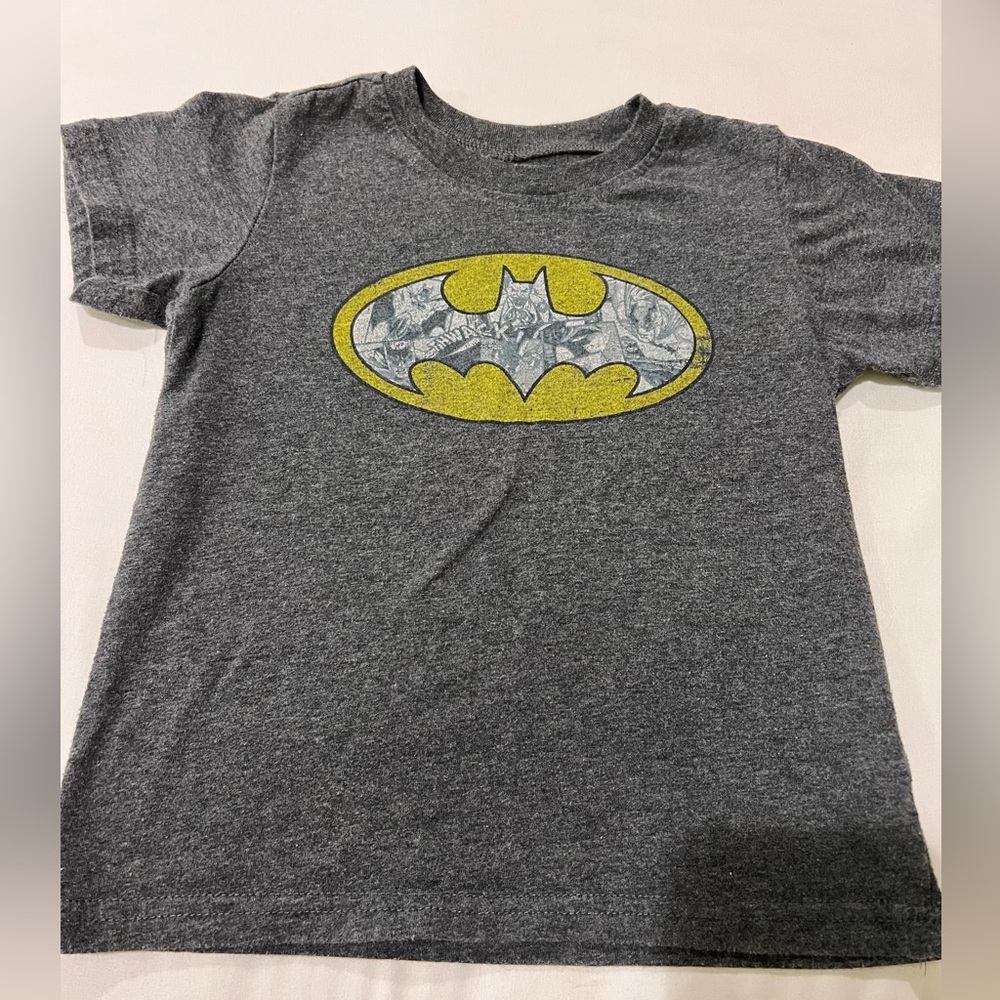 Batman Dark Gray Logo Tee